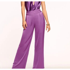 RAMY BROOK Pants NEW Size 2 Full Length Joss Pant $385 Mulberry Purple